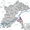 Lage der Gemeinde Illerkirchberg im Alb-Donau-Kreis