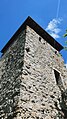 Der alte eigentliche Zugang zum Bergfried in 6 Meter Höhe