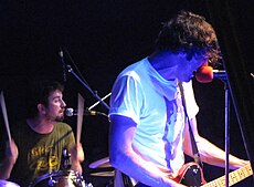 Japandroids performing at the Hillside Festival in 2010