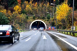 A2 autobahn by-pass at Falkenberg tunnel