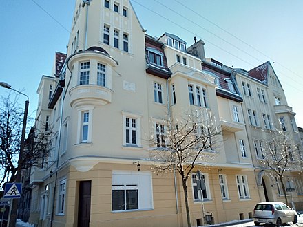 Elevation Sienkiewicza street after refurbishing