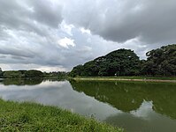 A view of the lake at Lalbagh