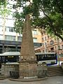 The Macquarie Obelisk.