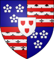Arms of the Earls of Tweeddale and the 1st-10th Marquesses of Tweeddale