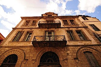 Traditional building in the city center