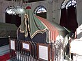 Le sarcophage où repose Abdülaziz.