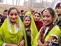 Young women dancers