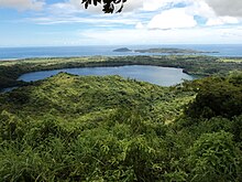 L'île Sakatia vue depuis l'espace