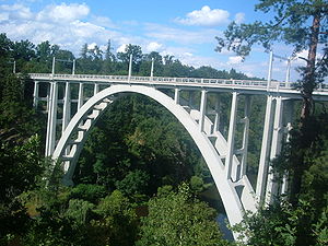 Brücke von Bechyně