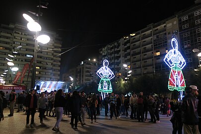 Live concert in Passeio Alegre square.