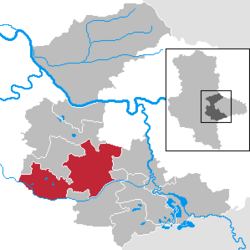 Südliches Anhalt – Mappa