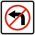 R-3-4b No left turn