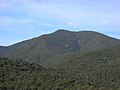 Mont Sa Mirra, vue du sud-est depuis S'arcu Schisorgiu