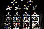 L'église paroissiale Saint-Alban : vitraux.