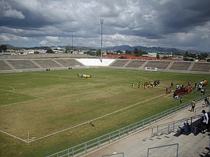 Blick von der Haupttribüne