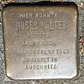 Stolperstein Siegburg Holzgasse 56 Moses Walter