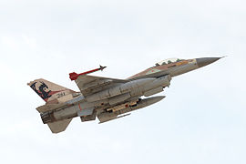 מטוס F-16 של טייסת 115