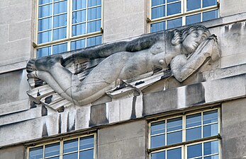 South Wind by Eric Gill