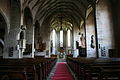 Interior of Protestant parish church