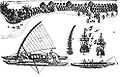 Image 50The arrival of Abel Tasman in Tongatapu, 1643; drawing by Isaack Gilsemans (from Polynesia)