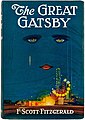 Dust jacket of The Great Gatsby, 1925; published by Charles Scribner's Sons, New York