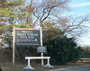 Entrance to Valley Stream State Park.