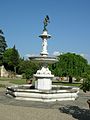 The Fountain of Florence, with a statue of Venus by Giambologna, originally stood in the upper part of the garden at Castello. It was moved in 1788 to the neighboring Villa Petraia, where it can be seen today.