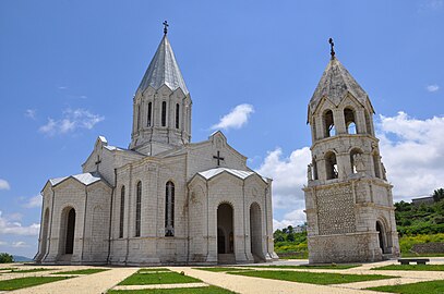 Ղազանչեցոց եկեղեցու ընդհանուր տեսքը, 2013 թվական