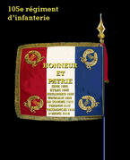 Drapeau modèle de 1940 (revers)