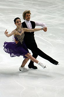 Meryl Davis and Charlie White at the 2011 World Figure Skating Championships