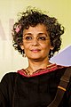 Image 14 Arundhati Roy Photograph: Augustus Binu Arundhati Roy (b. 1961) is an Indian author and political activist who won the 1997 Man Booker Prize with her debut novel The God of Small Things. Born in Shillong, Meghalaya, Roy wrote several screenplays in the late 1980s after meeting (and later marrying) director Pradip Krishen. She wrote The God of Small Things over a four-year period ending in 1996; it was published the following year and received positive international reviews, although in India the work was controversial. She has continued to write essays and articles, but has yet to publish another novel. More selected pictures