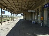 Platform 4 on the Kamenz – Pirna railway