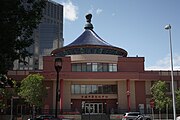 The Chinese Cultural Centre in the Calgary, Alberta, Canada Chinatown