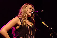 Colbie Caillat performing