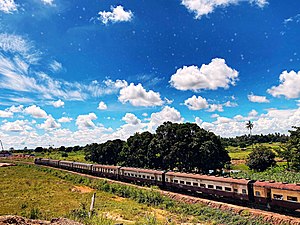 passenger train in Tanzania