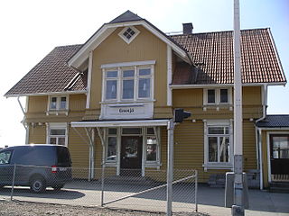 Gnosjö station.