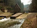 Schleuse für Flößerei