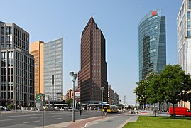 View over Potsdamer Platz