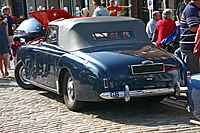 Lagonda 3-Litre drophead coupé - rear view