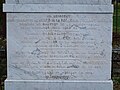 Tomb of the Rivals de la Salle family detail