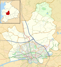 Whittingham is located in the City of Preston district