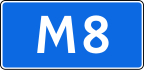 M8聯邦公路 shield}}