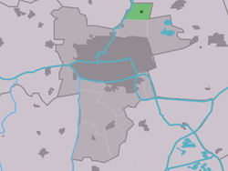 Location in Leeuwarden municipality