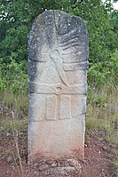 Statue-menhir de Saumecourt n°1.