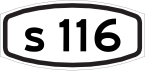 City route 116 shield}}