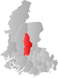 Hægebostad – Mappa