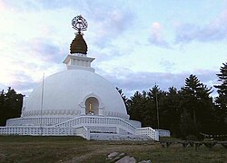 The New England Peace Pagoda in Leverett