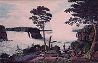 Niagara Falls from Below (c. 1766)