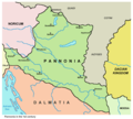 Province romaine de Pannonie, Ier siècle apr. J.-C.