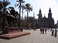 Plaza de Armas de Santiago